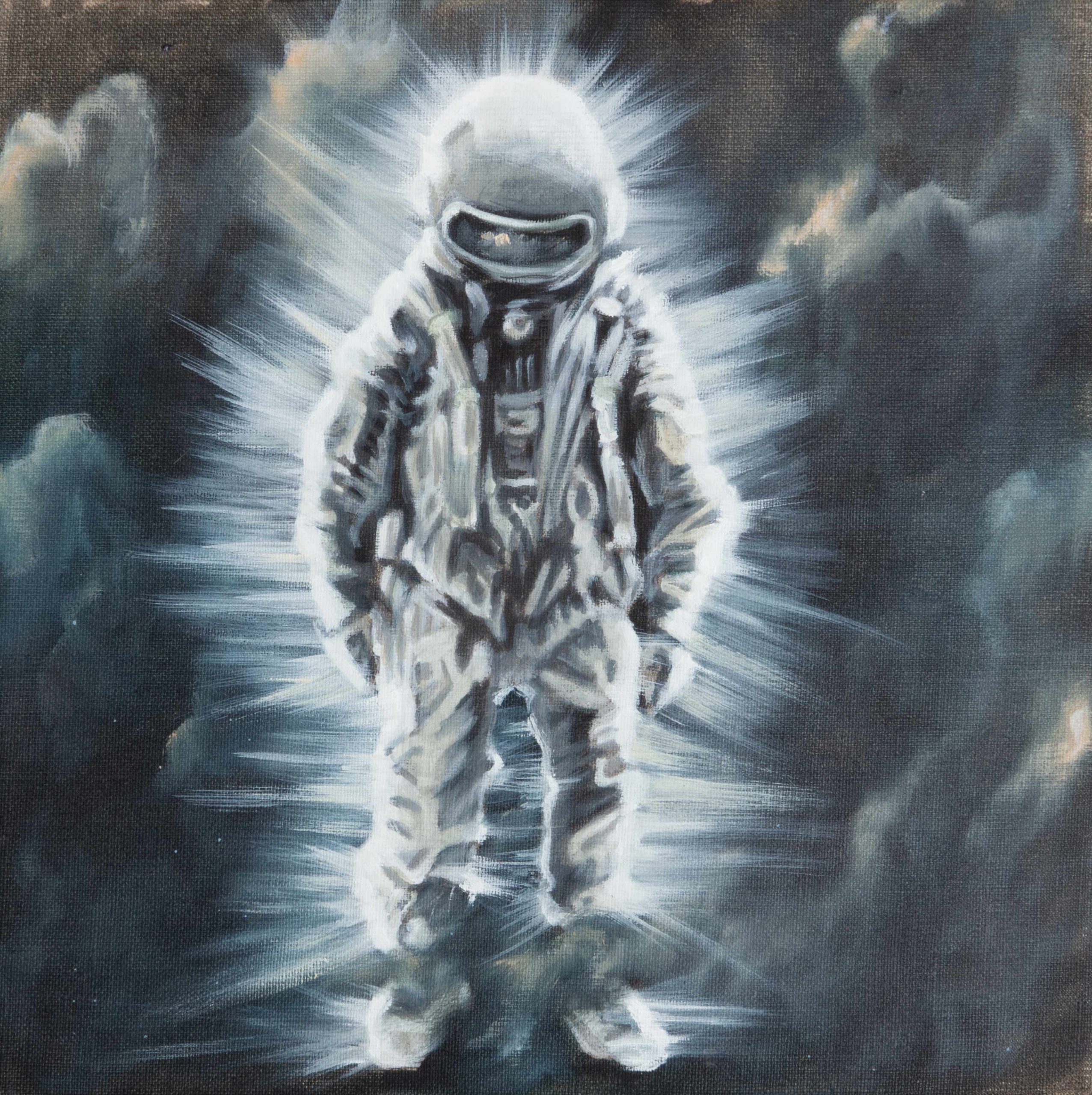 Astronaut im Licht